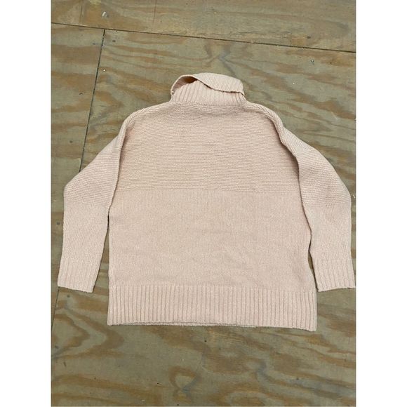 Anthology Knit Pale Pink Acrylic Blend Turtleneck Sweater Sz 16/18 (XL), MP $129 - Picture 6 of 8